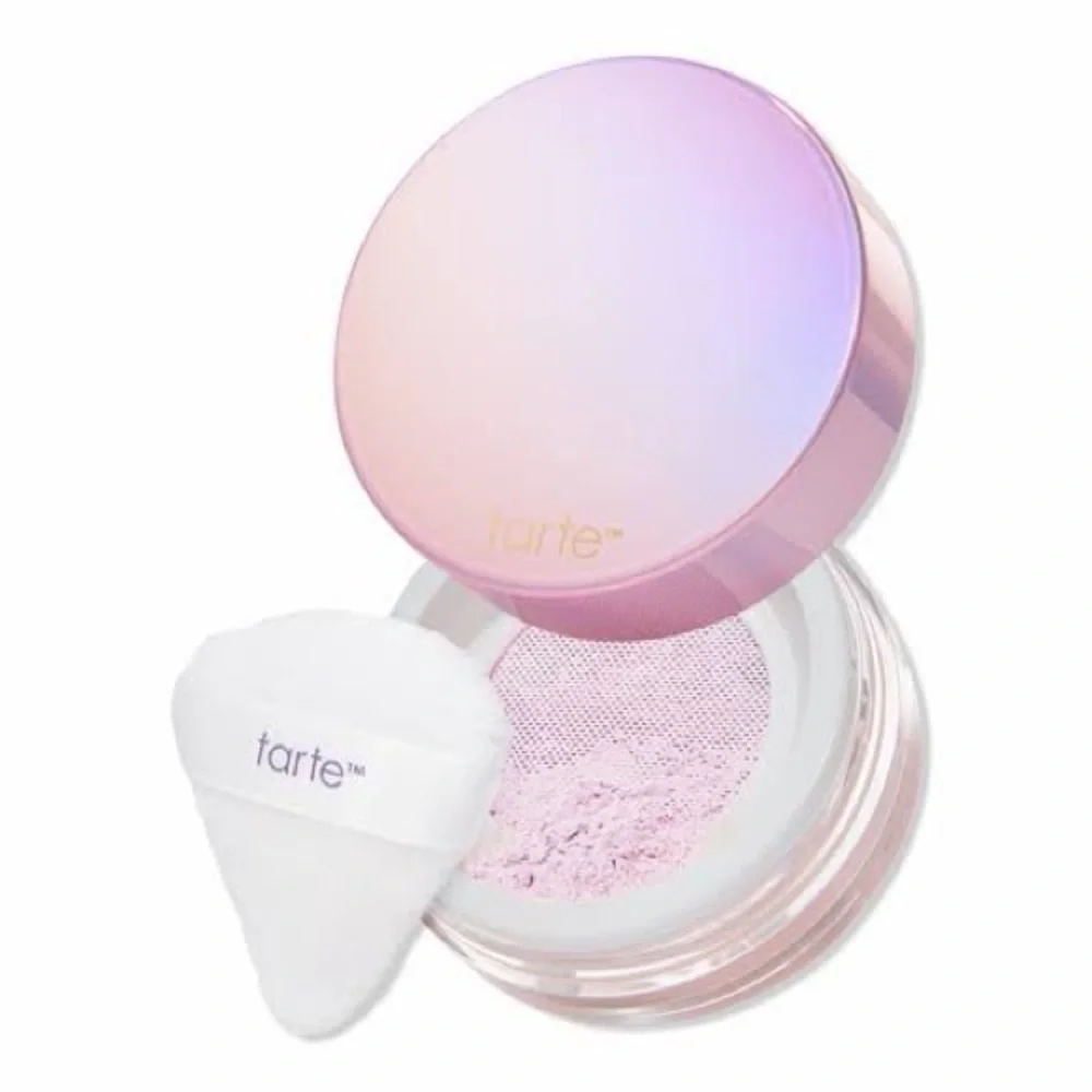 ✨ TARTE Creaseless Setting Powder – Pink — Brand New in Box ✨